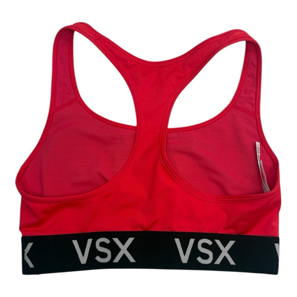 VSX Victoria’s Secret Sport Bra Neon Pink Racerback Sz S/P - Picture 5 of 10